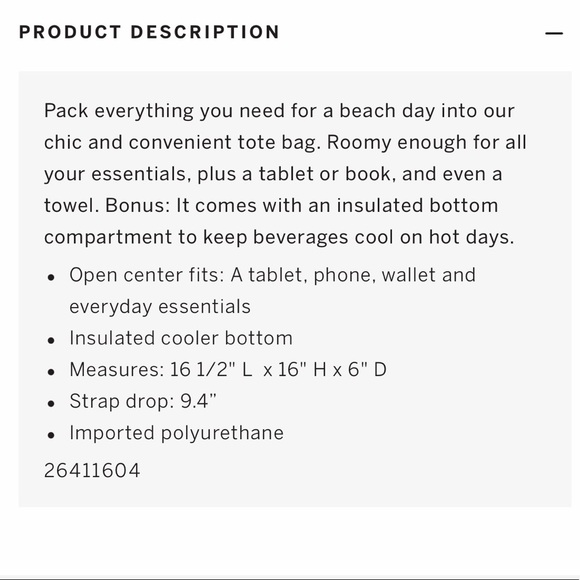 New! Victoria’s Secret Beach Tote With Zippered Insulated Cooler Lemon Design - Picture 9 of 10